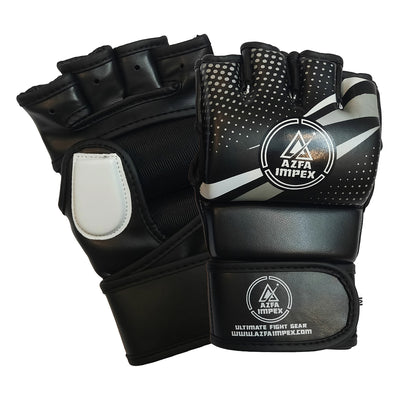 Premium Leather MMA Grappling Gloves