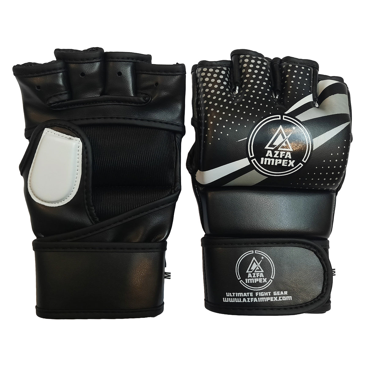 Premium Leather MMA Grappling Gloves